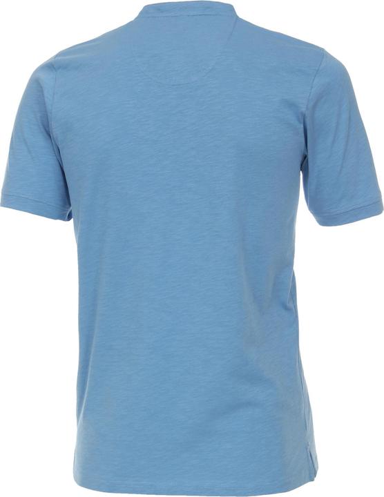 Image du produit Casa Moda T-Shirt Kurzarm-Henley-Shirt mit Print und Stickerei (M)