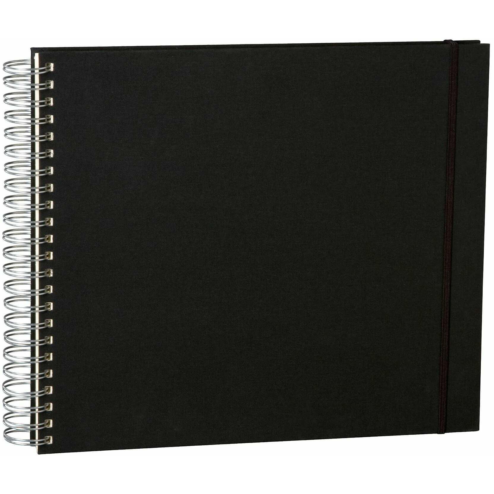 Semikolon, Fotoalbum, Fotoalbum Maxi Mucho Schwarz, Cremefarbige Seiten (10 x 15 cm, 9 x 13 cm)