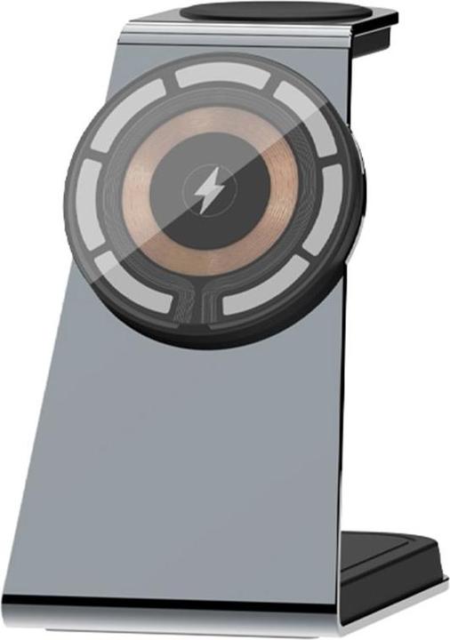 Immagine prodotto Lito W01 Caricabatterie wireless 3 in 1 - Grigio (15 W)