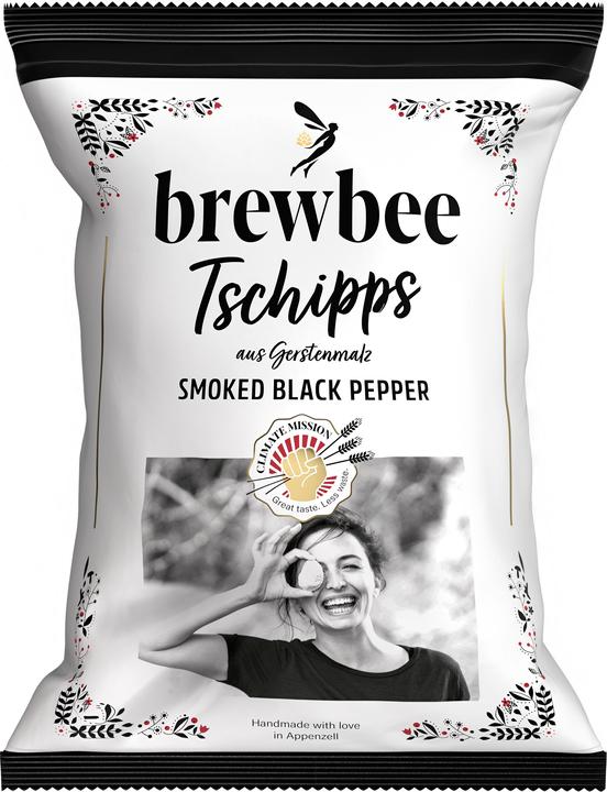 Produktbild Brewbee Tschipps Smoked Black Pepper 90 g (90 g, 1 Stk.)