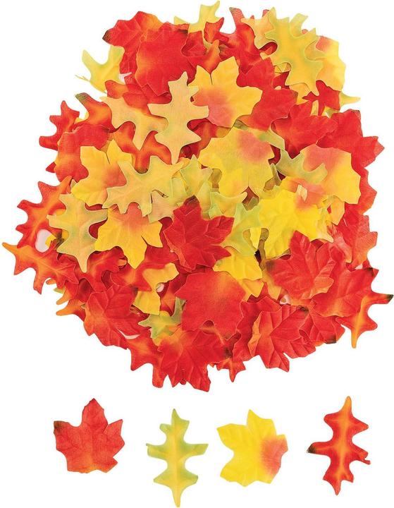 Image du produit Colorations Teintures - Feuilles d'automne en tissu, 200 pièces.