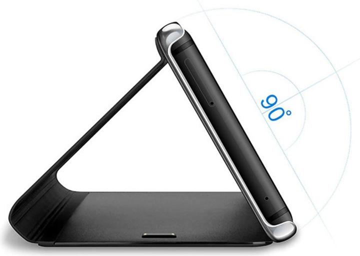 Produktbild OEM Smart Clear View Case für Samsung Galaxy A25 5G (global) schwarz (Samsung Galaxy A25 5G)