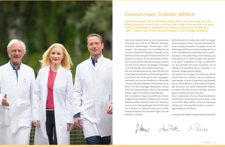 Produktbild Die Ernährungs-Docs  Starke Gelenke (Deutsch, Jörn Klasen, 2018)