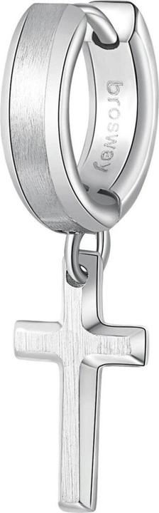 Image du produit Brosway Boucles d'oreilles simples en acier moderne Cross Ink BIK27