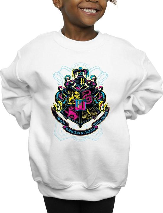 Immagine prodotto Neon Hogwarts Crest Felpa Ragazze (128)