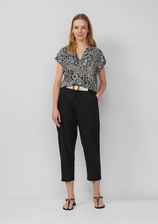 Immagine prodotto s.Oliver Bluse Leichte Baumwoll-Bluse mit All-over-Print (38)