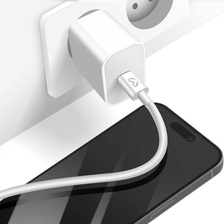 Actual product image Mayaxess Schnellladegerät USB-C 20W für iPhone (20 W, 1 portion)