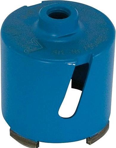 Actual product image EGB Diamond counterbore 82mm blue with side slotsM16 connection (82 millimetres)