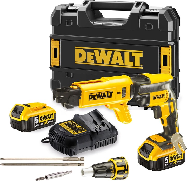 Actual product image DeWalt DCF620P2KQW Battery Magazine Screwdriver (Rechargeable battery operated)