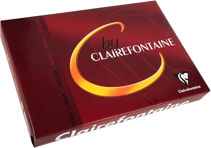Produktbild Clairefontaine Wasserzeichenpapier C by A4, 100 g/m2, weiss, Pack à 250 Blatt (100 g/m², A4)