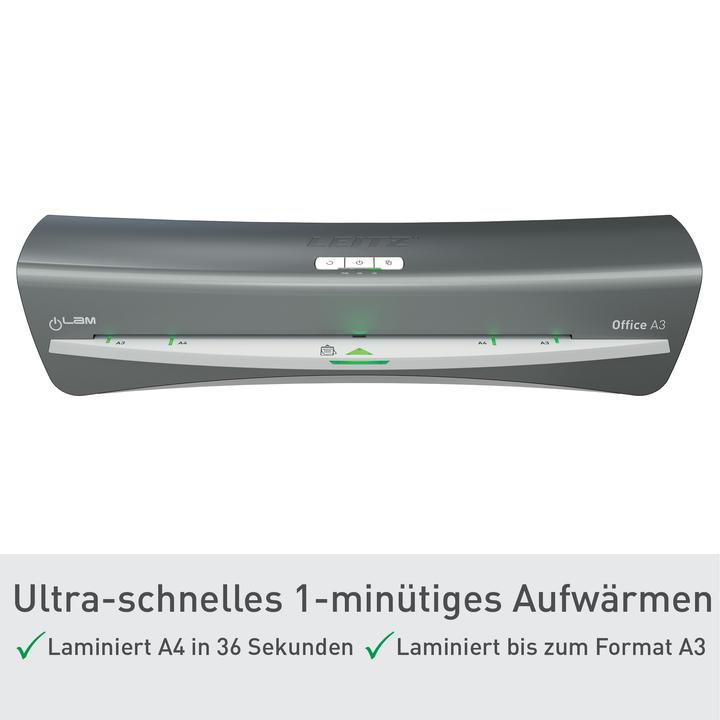 Actual product image Leitz Laminator iLAM Office A3 (75 - 125 µm, A3)