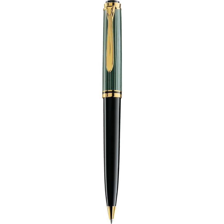 Thumbnail - Pelikan, Schreibstifte, Kugelschreiber K800 Schwarz-Grün Etui (Schwarz-Grün, 1 x)
