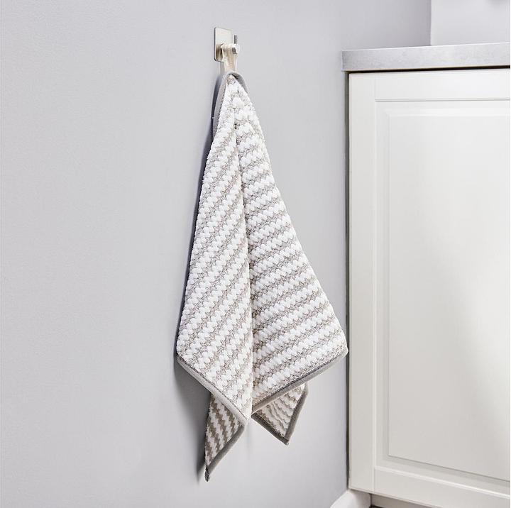 Image du produit Torchon microfibre gris (50 x 50 cm)