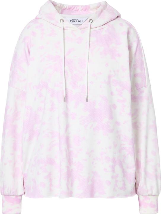 Immagine prodotto Studio Untold Maglia dal taglio squadrato con cappuccio, batik e orlo non rifinito (42, 44)