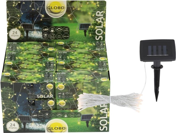 Actual product image Globo Solar light chain (10 m)