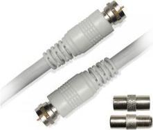 Actual product image D2 Diffusion C ble SAT m le-2.50 m+2 adaptateurs (Antenna cable)