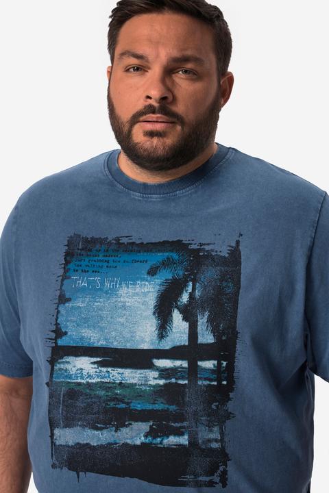 Image du produit Men+ T-Shirt, Halbarm, Bauchfit, Frontdruck, Vintage Look, bis 84/86 (42, 44)