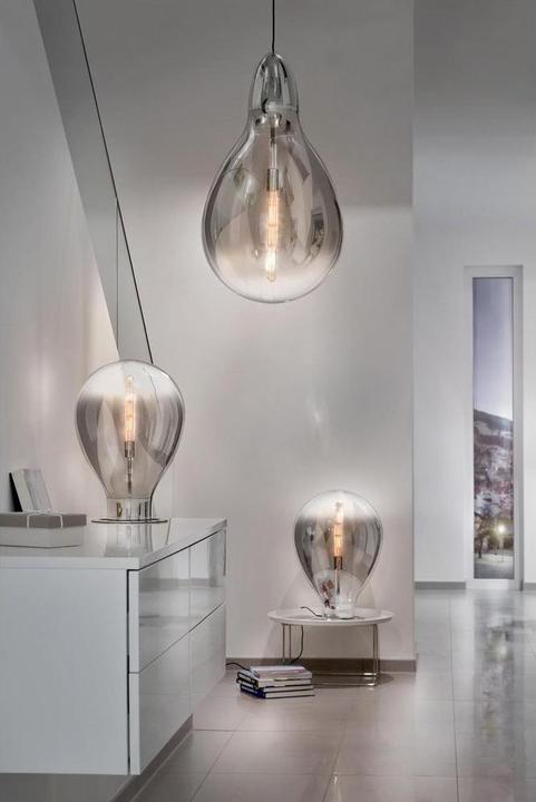 Image du produit Sompex Lampe de table Bolha 1x E27 44 cm, Smoke (E27)