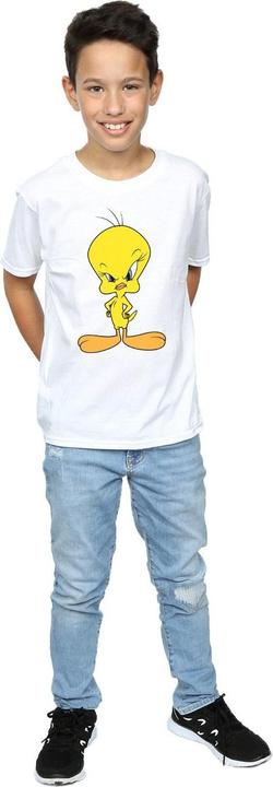 Immagine prodotto Looney Tunes Maglietta in cotone da ragazzo Angry Tweety (128)