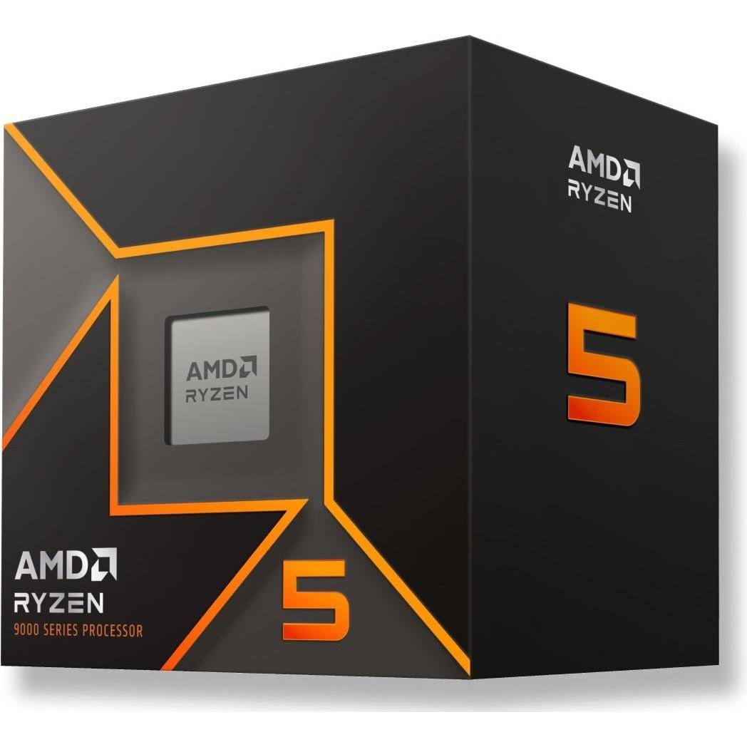 AMD Ryzen 5 9600 MPK 12 units (AM5, 3.80 GHz, 6 -Core), Prozessor