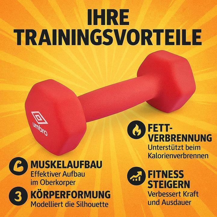 Produktbild Umbro Hantel (1 x 2 kg)