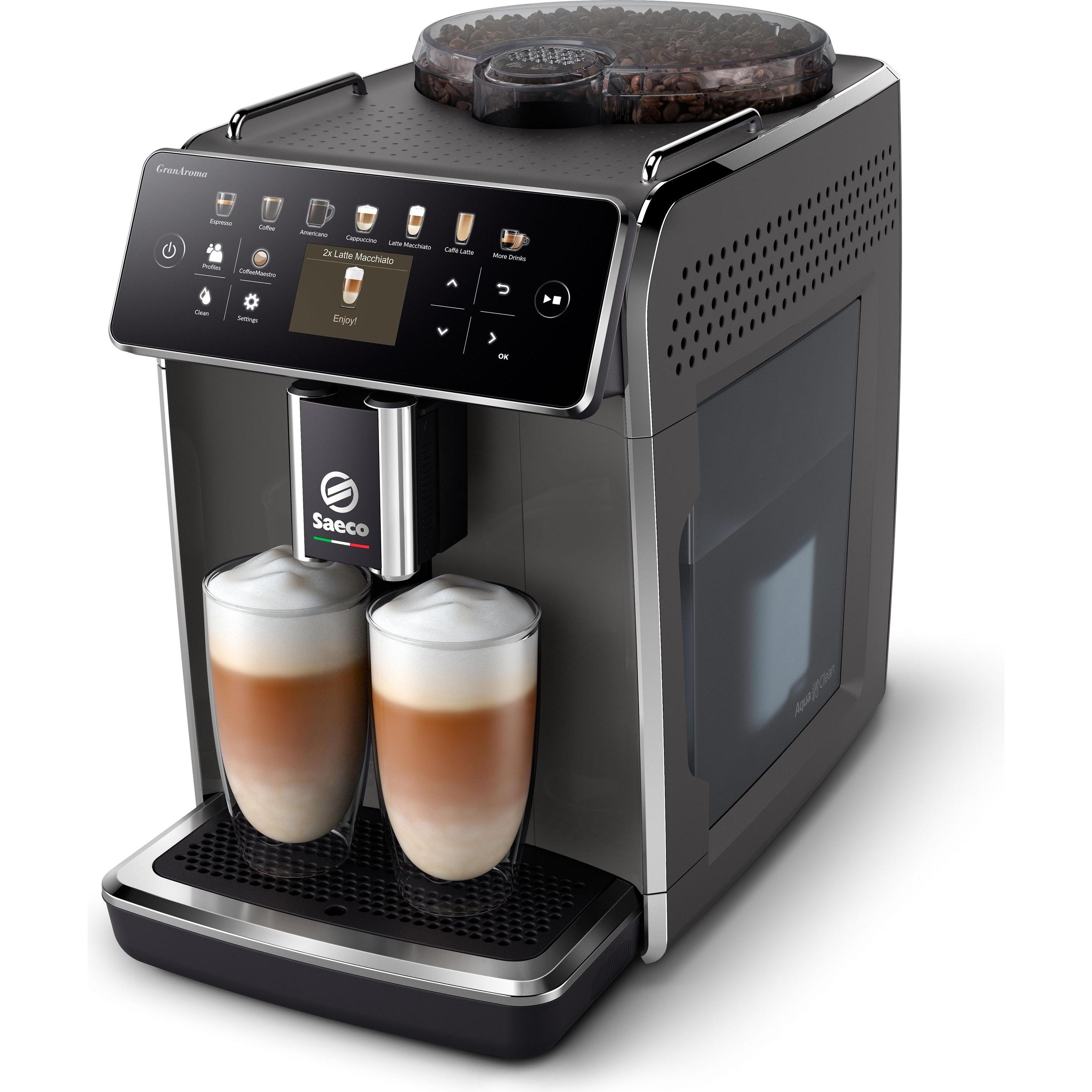 Saeco GranAroma Kaffeevollautomat, Kaffeevollautomat, Grau