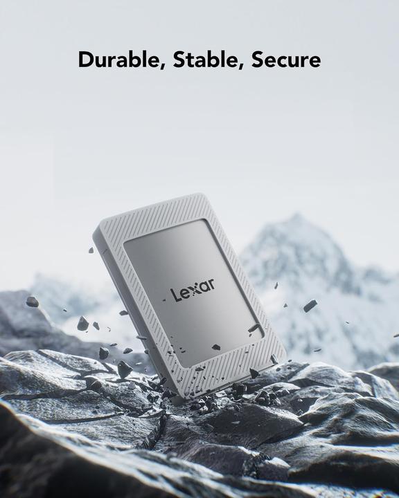 Actual product image Lexar ES4 Portable SSD with Magnetic Set (1 TB)