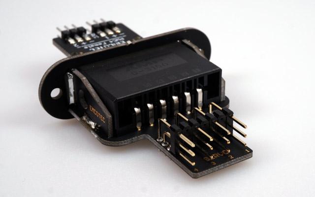 Actual product image Emcotec power wing connector pwc4 for 4 servos
