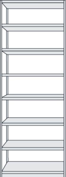 Actual product image kaiserkraft Office boltless shelving