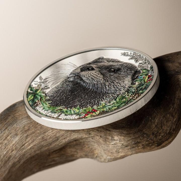 Immagine prodotto CIT Coin Invest Silber Woodland Spirits - Otter 1 oz PP - High Relief 2025 (2025)