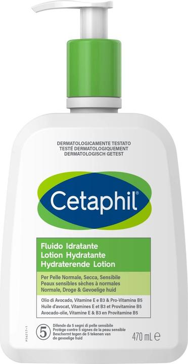 Cetaphil Moisturising Body Cream for Normal and Dry Skin Fragrance-Free 470ml (Body cream, Body lotion, 470 ml)