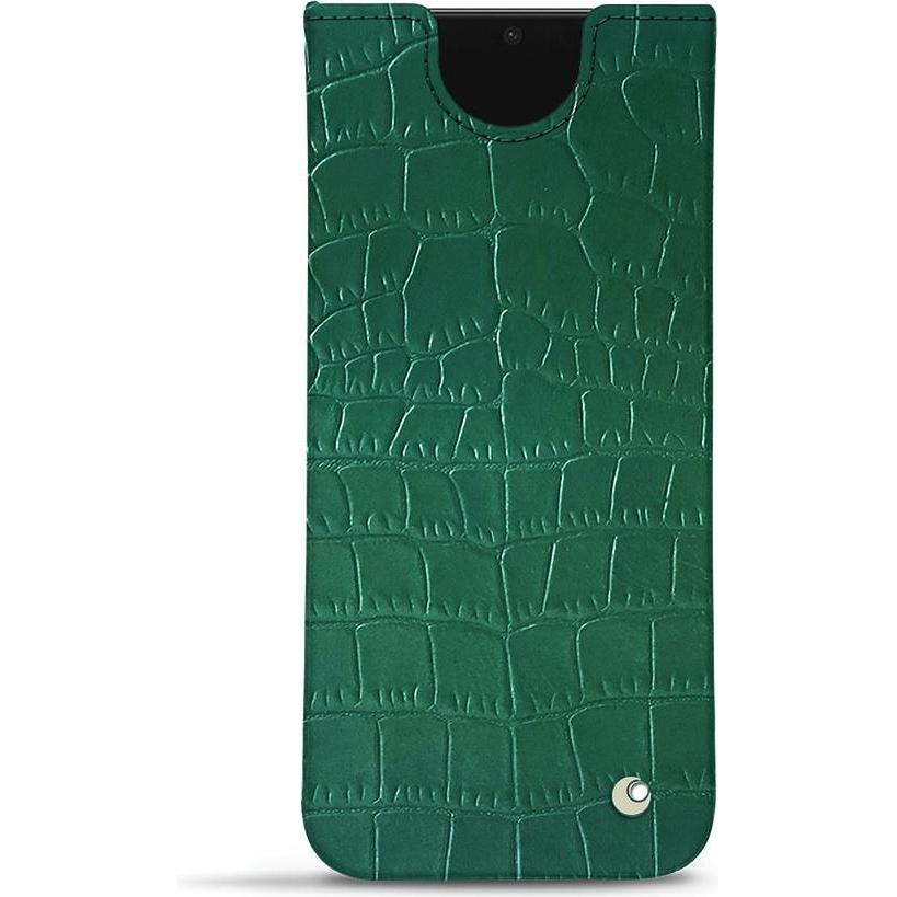 Noreve Lederschutzhülle (Samsung Galaxy S21+, Samsung Galaxy S22+ 5G), Smartphone Hülle, Grün