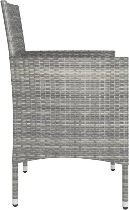 Produktbild vidaXL Gartenstuhl und Hocker