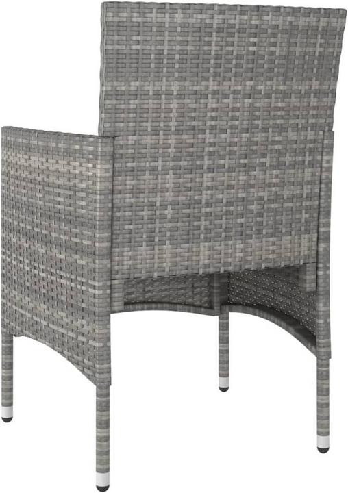Produktbild vidaXL Gartenstuhl und Hocker