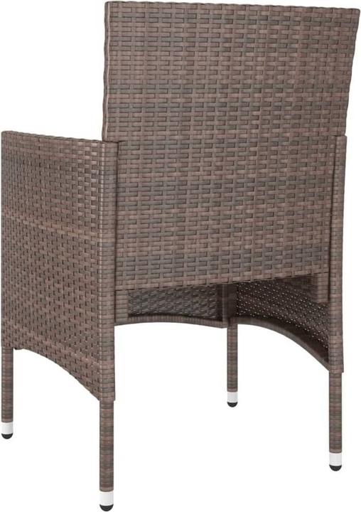 Produktbild vidaXL Gartenstuhl und Hocker