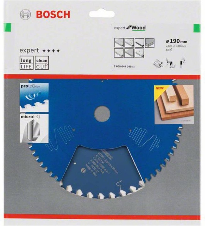 Actual product image Bosch Professional Zubehör Circular saw blade Expert for Wood