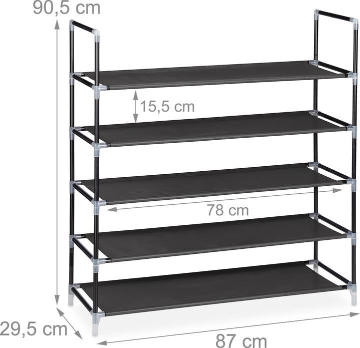 Produktbild Relaxdays Baylee (87 x 29.50 x 90.50 cm)