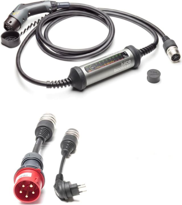 Immagine prodotto Juice Technology Juice Booster 2 Basic Set Svizzera (Tipo 2, 22 kW, 32 A, CEE32 rosso, Tipo 13)
