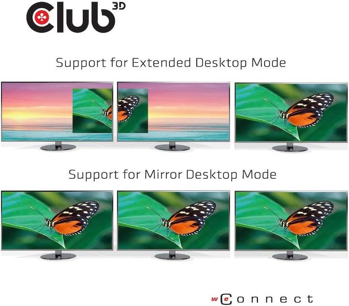 Actual product image Club 3D CSV-1564W100 (USB-C, 1 portion)