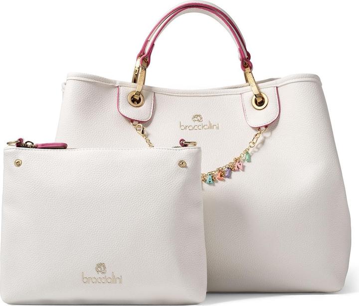 Actual product image Braccialini Damen Handtasche - Modell Zaffira Ultra - Textil & Polyester - 37.0 X 27.5 X 15.0 Cm