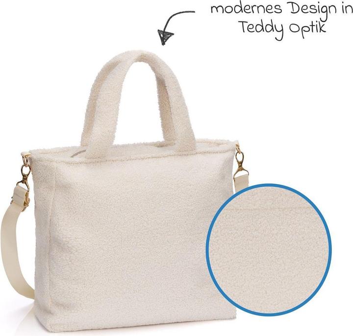 Produktbild Fillikid Wickeltasche Teddy Big Beige