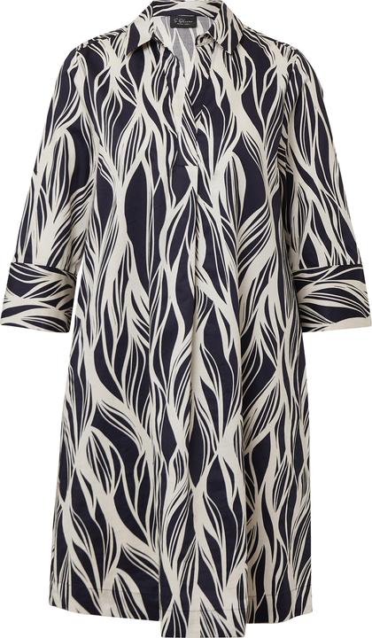 Produktbild S.Oliver Kleid Kurzes Popeline-Kleid mit Print und Knopfleiste (40)