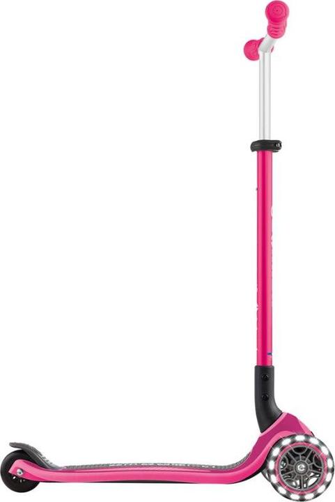 Actual product image Globber MASTER LIGHTS 3-Wheel Scooter - Fuchsia (663-110)