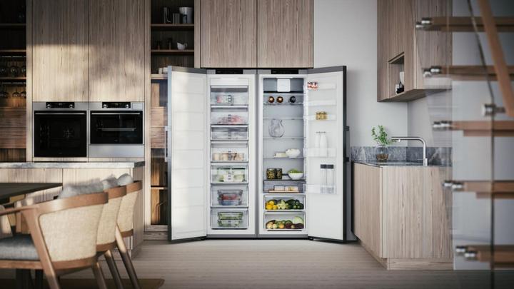 Produktbild Asko Gefrierschrank freistehend PREMIUM FN23841S Edelstahlfront und silber (Freistehend, 280 l)