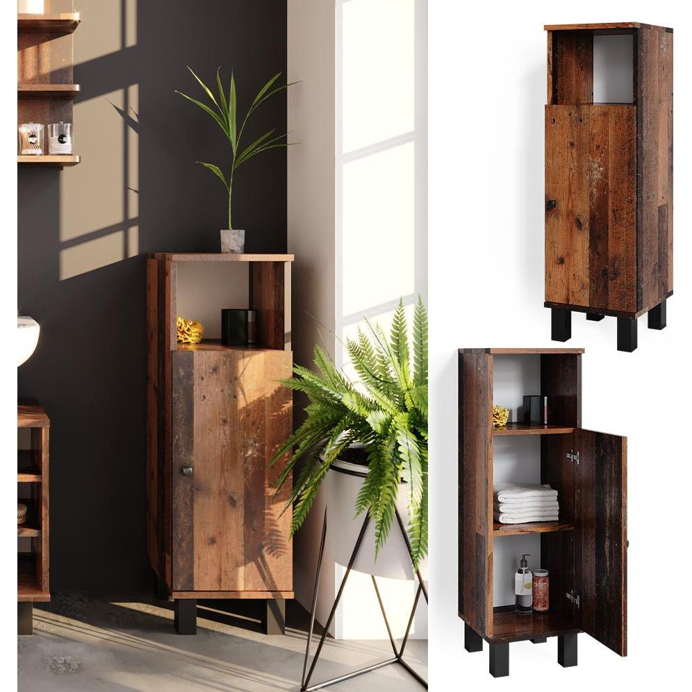 Thumbnail - Vicco, Badezimmerschrank, Fynn (30 x 95 x 30 cm)