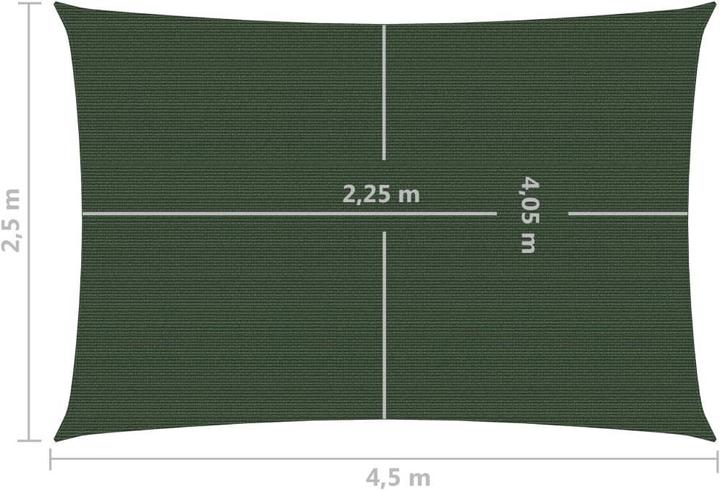 Produktbild vidaXL Sonnensegel (250 x 450 cm)