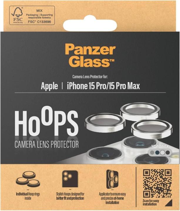 Actual product image PanzerGlass Hoops (1 Piece, Apple iPhone 15 Pro Max, Apple iPhone 15 Pro)