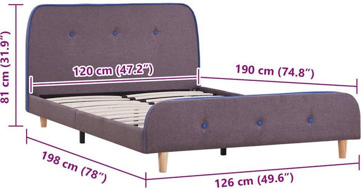 Produktbild vidaXL Niranjan (120 x 190 cm)