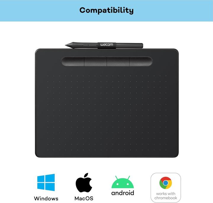 Produktbild Wacom Tavoletta Grafica Intuos Media