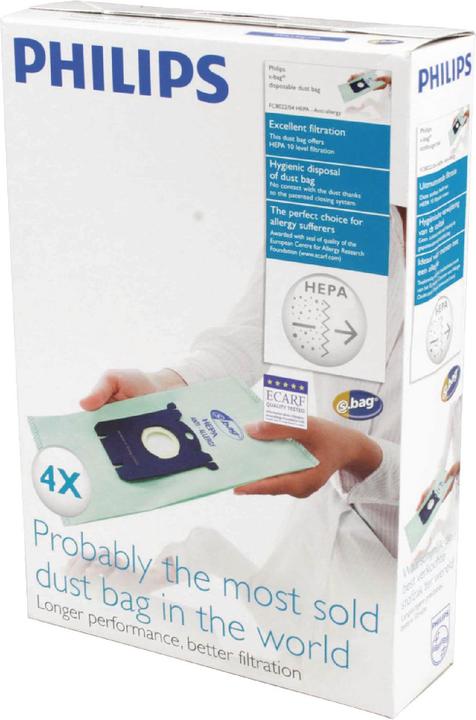 Actual product image Philips s-bag Anti-allergy FC8022/04 (4 x)
